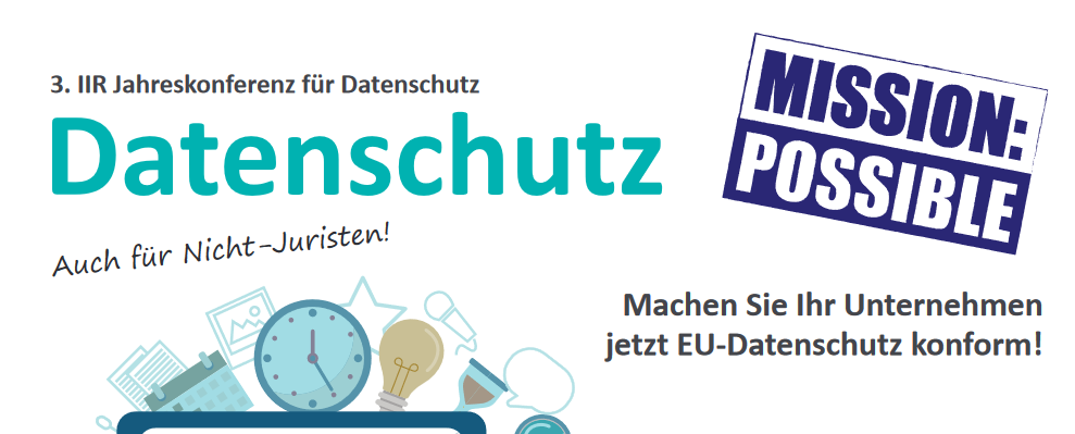 IIR Jahreskonferenz für Datenschutz