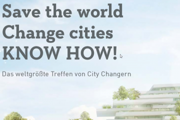Save the world Change cities KNOW HOW!