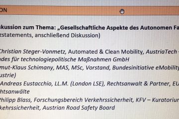 wird autonomes Fahren akzeptiert werden?